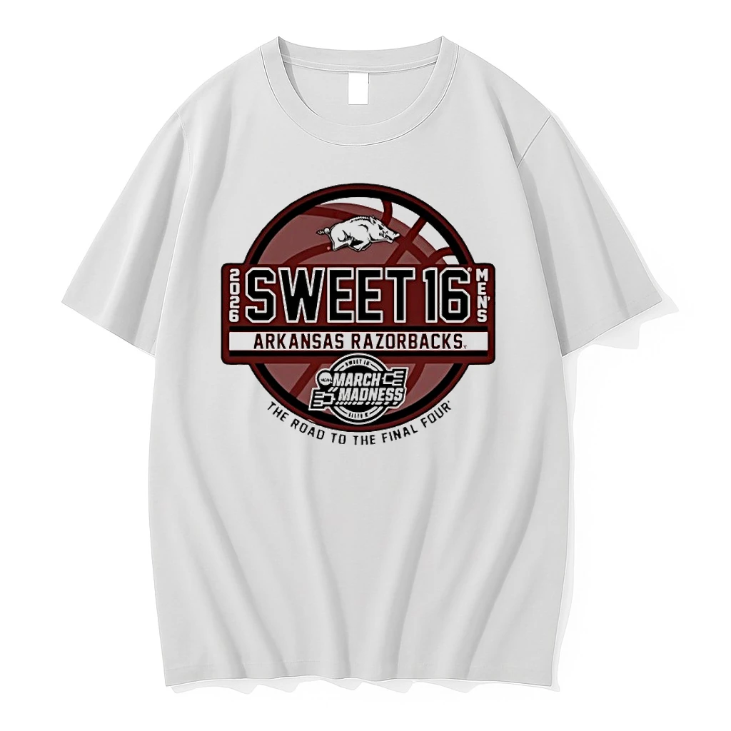 Arkansas Razorbacks 2026 Mens Basketball Sweet 16 Shirts