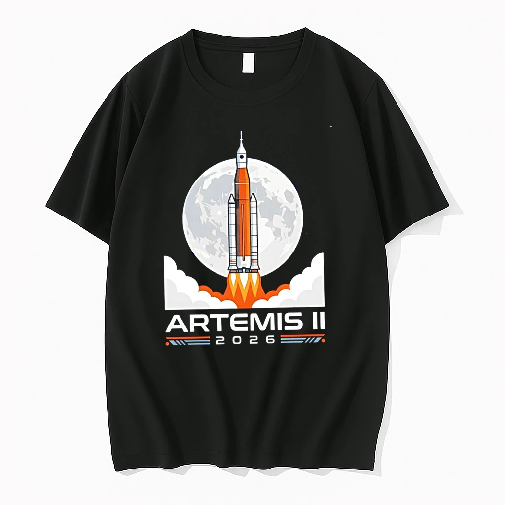 Artemis Ii 2026 Nasa Moon Mission Rocket Space Astronaut Apparel Shirts