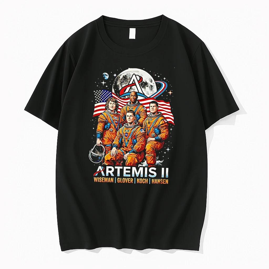 Artemis Ii 2026 Rocket Launch Nasa Mission Wiseman Glover Koch Hansen Shirts