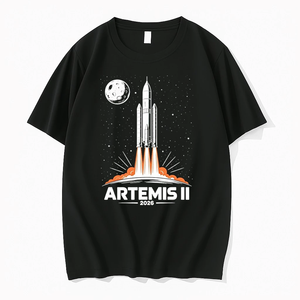 Artemis Ii 2026 Rocket Launch Future Moon Mission Shirts