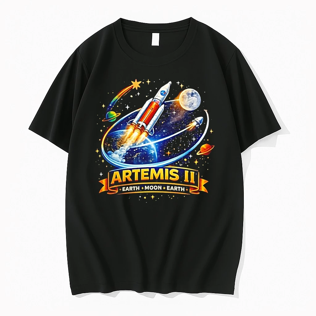 Artemis Ii Earth Moon Earth Rocket Launch Mission To The Moon Nasa 2026 Shirts