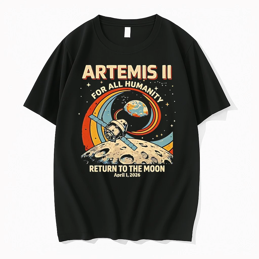 Artemis Ii Mission 2026 For All Humanity Return To The Moon Shirts