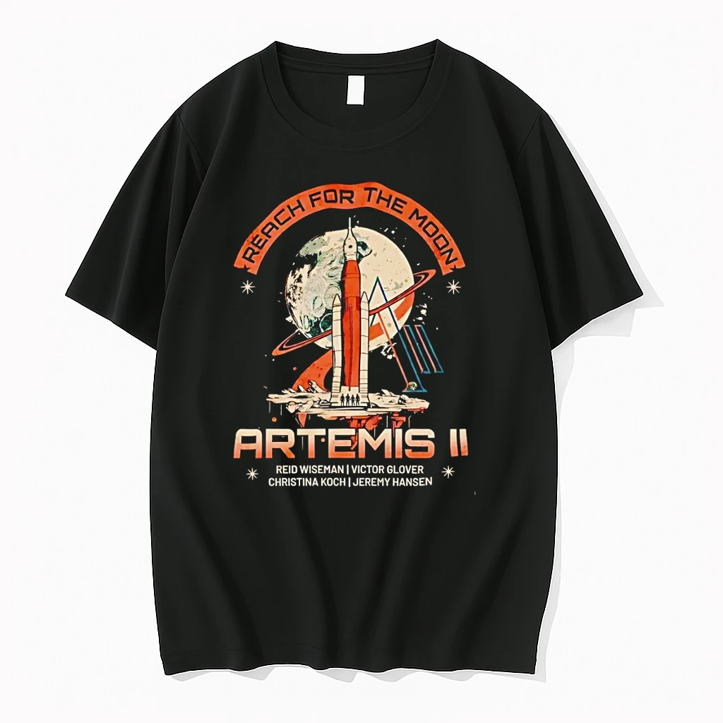 Artemis Ii Mission Nasa Space Exploration Space Lover Reach For The Moon Shirts