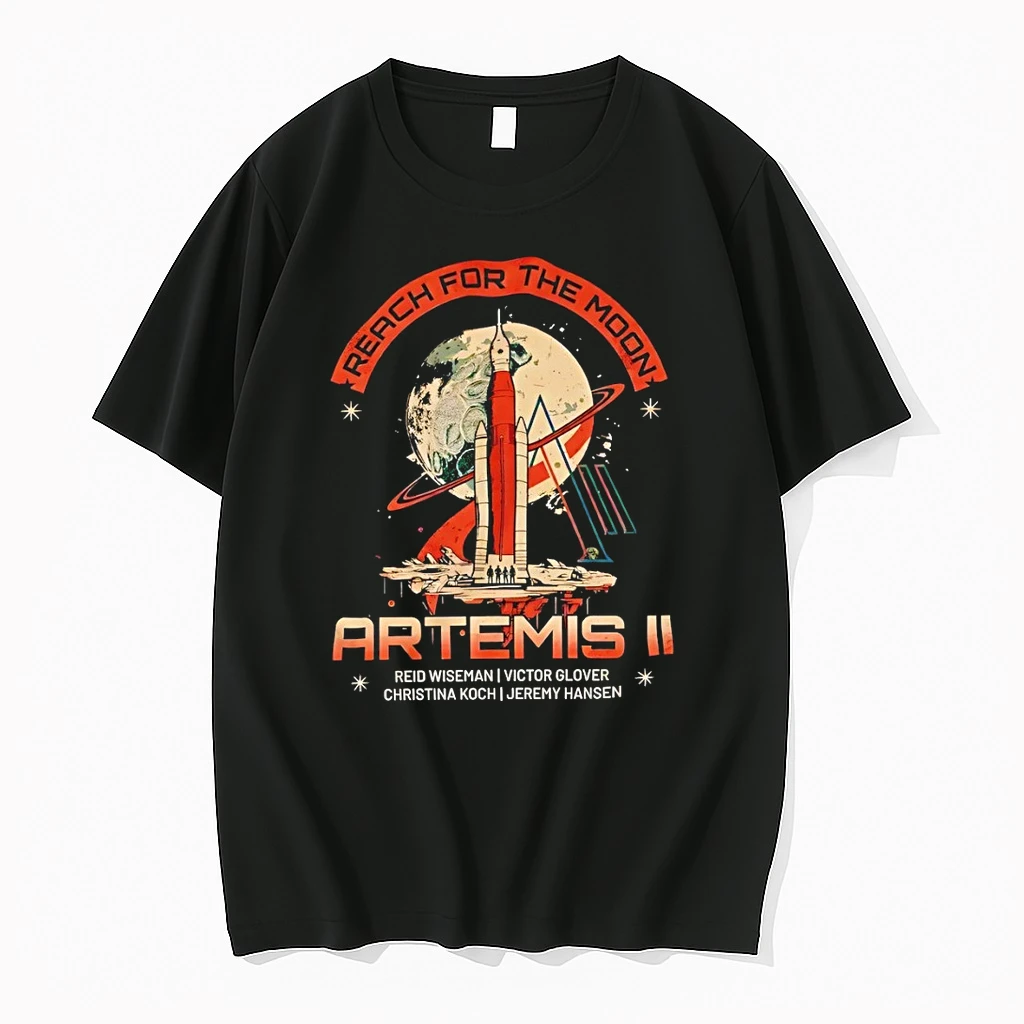 Artemis Ii Mission Nasa Space Exploration Space Lover Reid Wiseman I Victor Glover Shirts