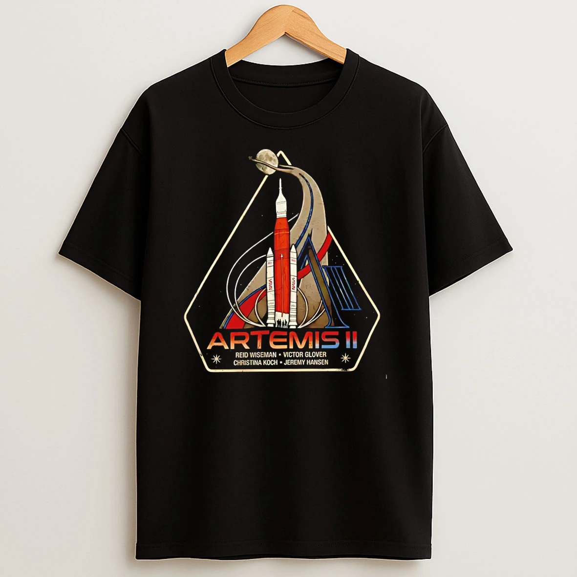 Artemis Ii Nasa Mission Nasa Reid Wiseman Victor Glover Christina Koch Shirts