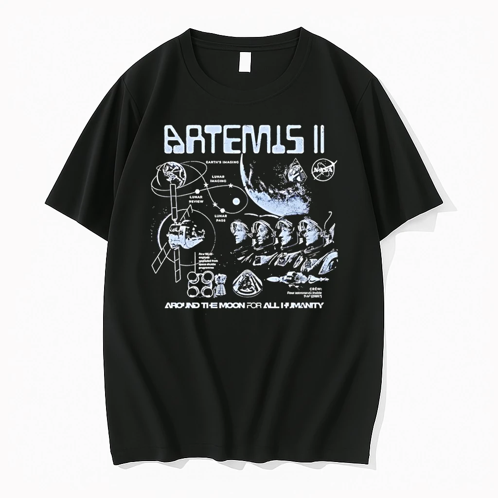 Artemis Ii Nasa Mission Space Exploration Around The Moon For All Humanity Shirts