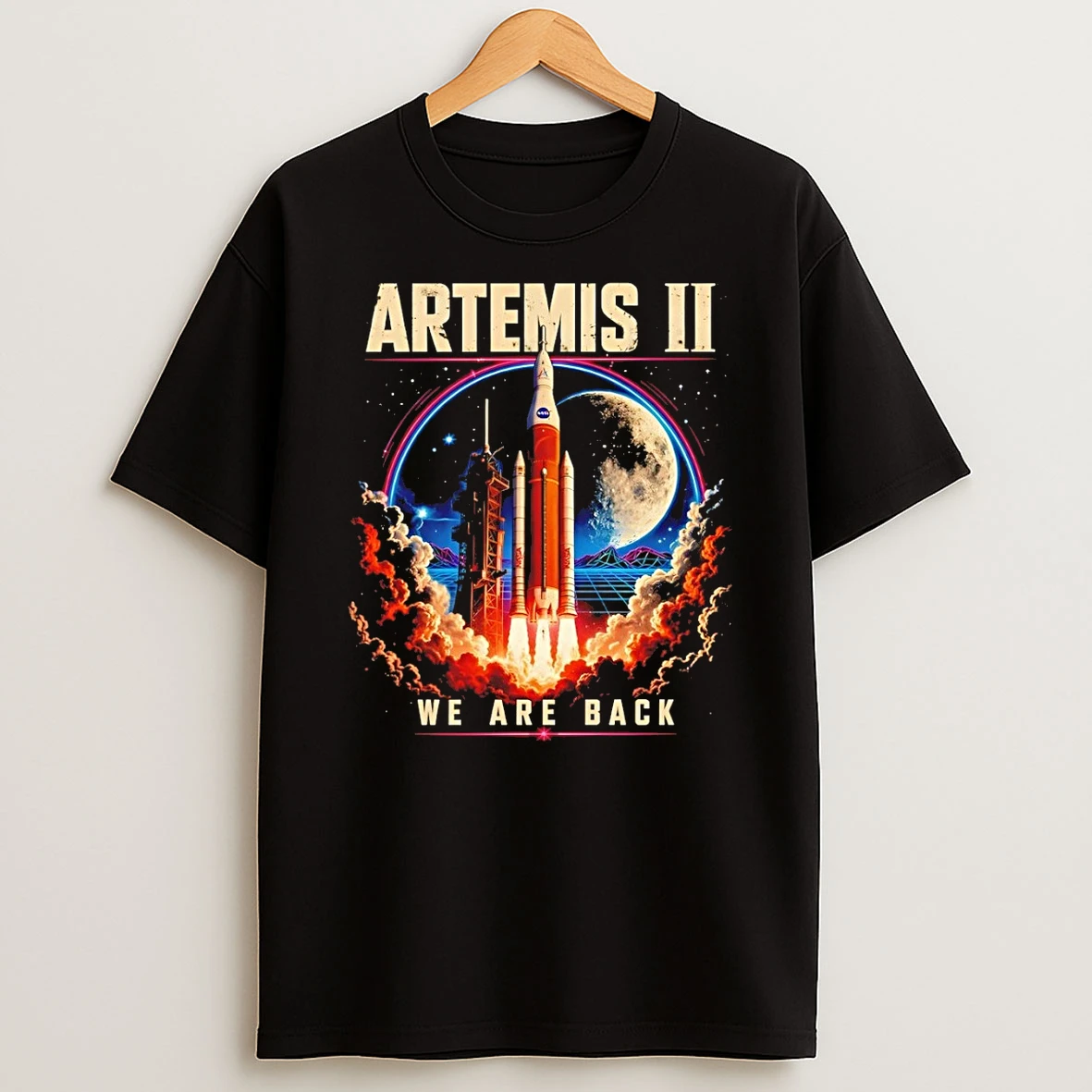 Artemis Ii Rocket Launch Mission To The Moon Nasa 2026 Shirts