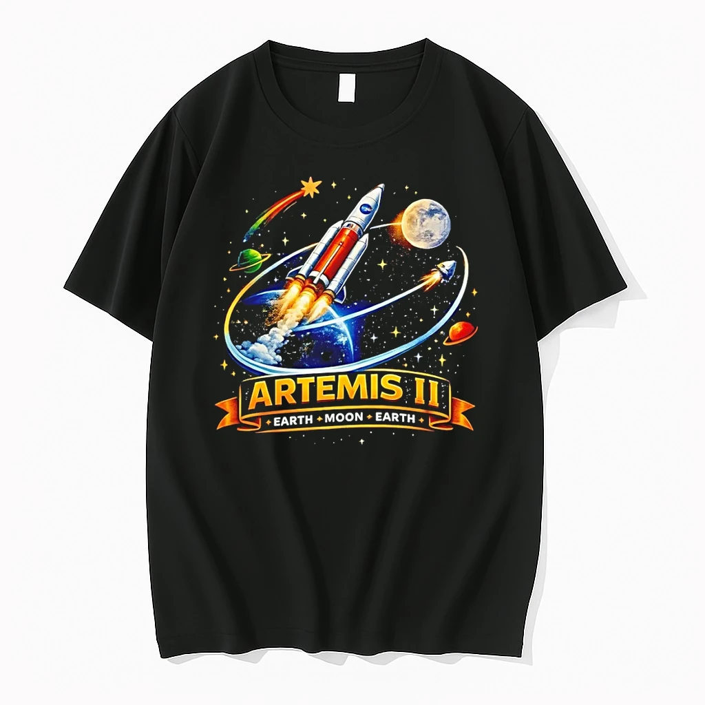 Artemis Ii Space Mission Nasa Inspired Future Astronaut Earth Moon Earth 2026 Shirts