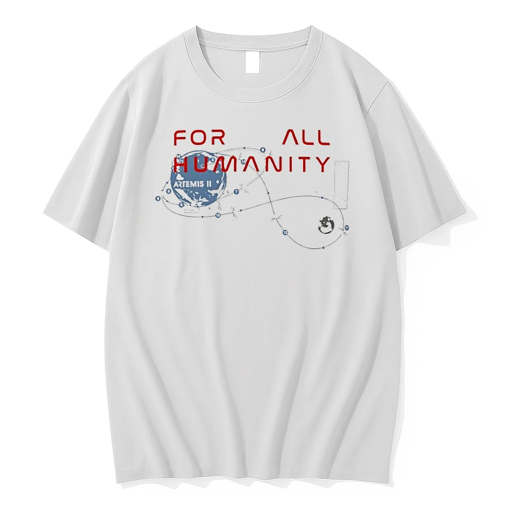 Artemis Ii For All Humanity Nasa The Moon Shirts