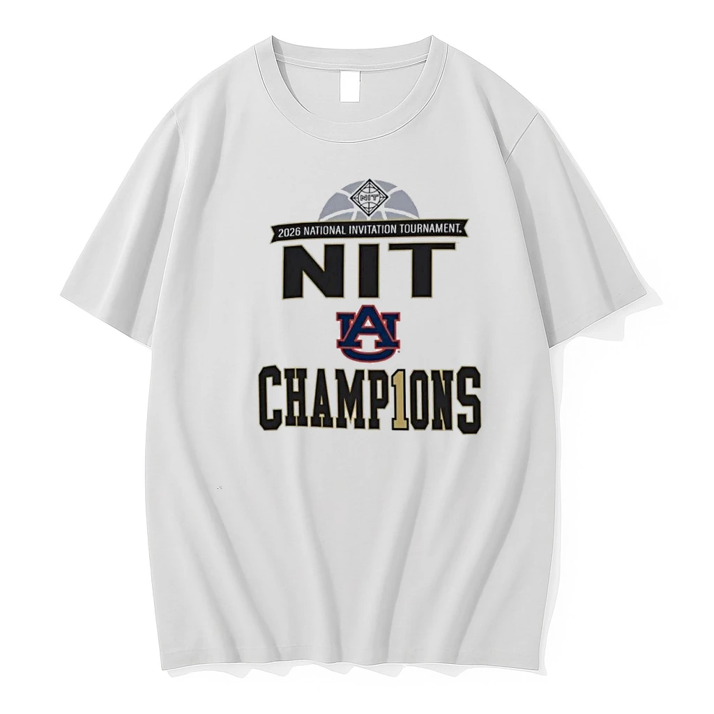Auburn Tigers 2026 Division I Mens Basketball Postseason Nit Champions Shirts
