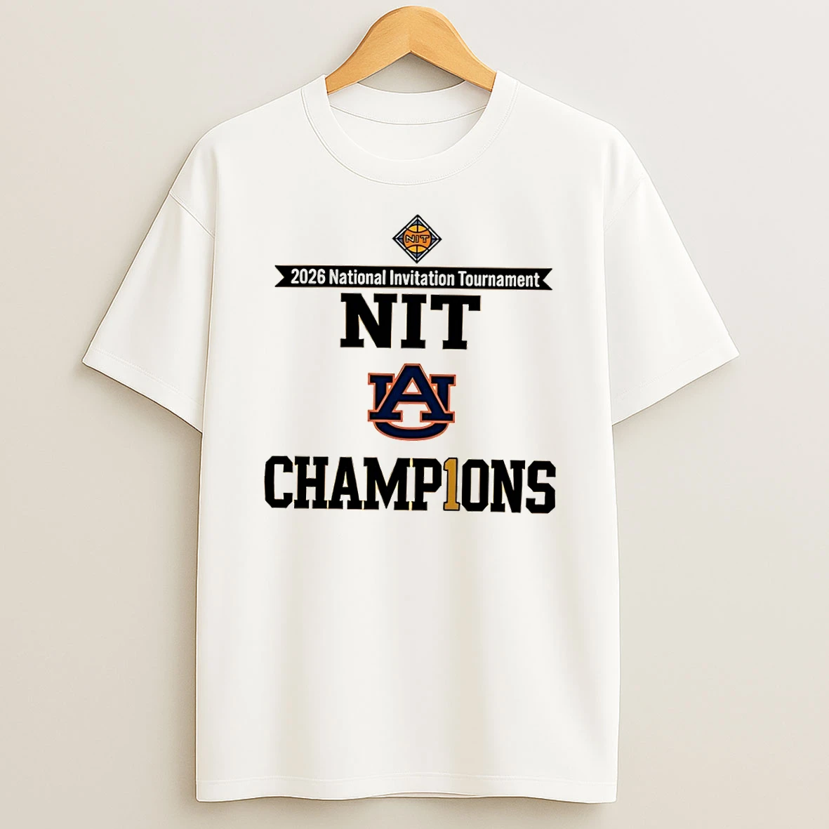 Auburn Tigers 2026 Nit National Invitation Tournament Championship Shirts