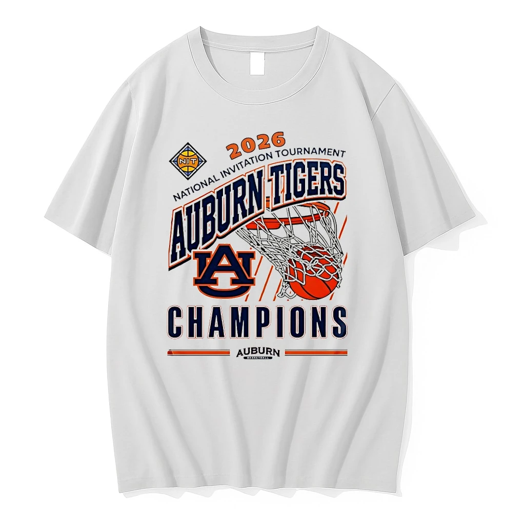 Auburn Tigers Basketball National Invitation Tournament Nit 2026 Logo Shirts