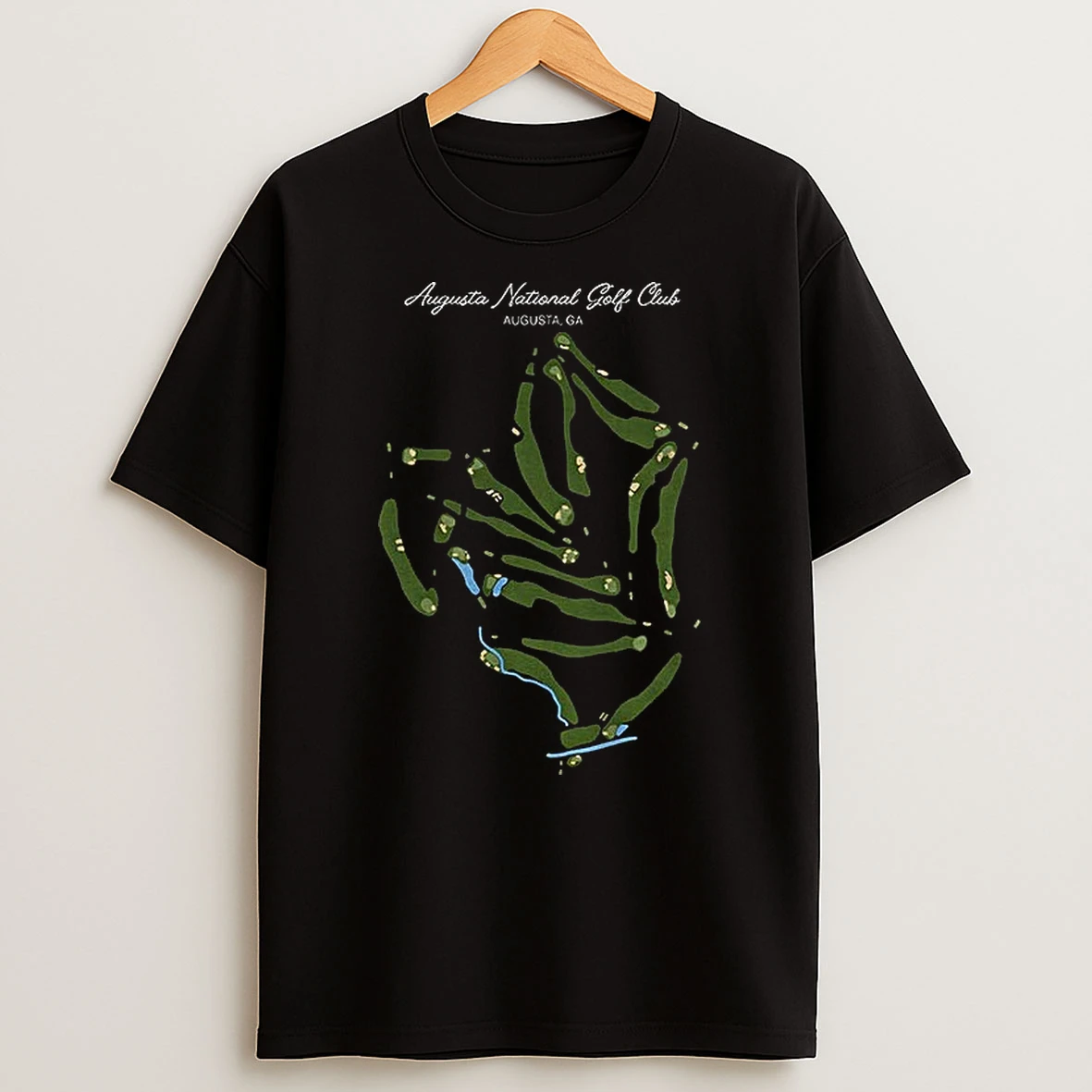 Augusta National Golf Club The Masters Map Shirts