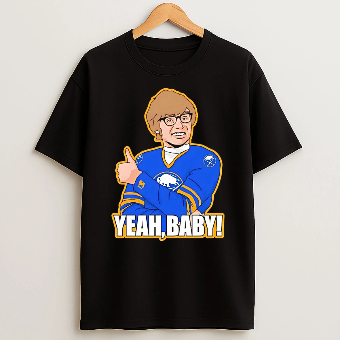 Austin Powers Buffalo Sabres Nhl Hockey Yeah Baby Stanley Cup 2026 Shirts
