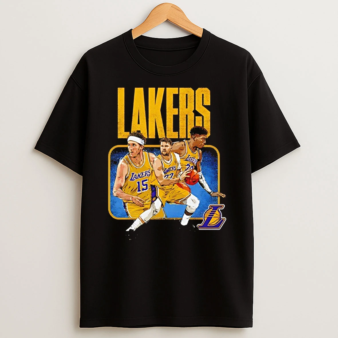 Austin Reaves Los Angeles Lakers Basketball Players 2026 Playoffs Vintage Shirts