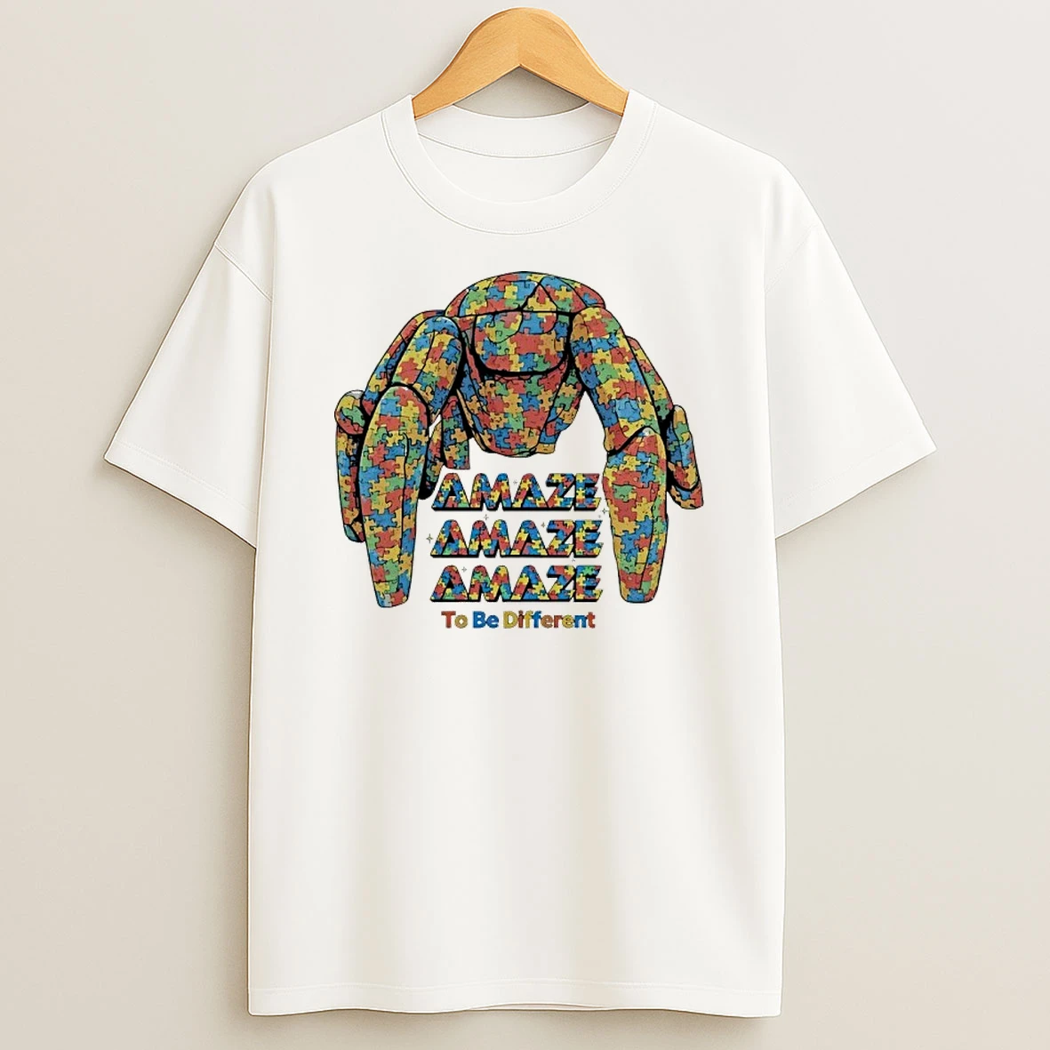 Autism Awareness Amaze To Be Different Rocky Shirts