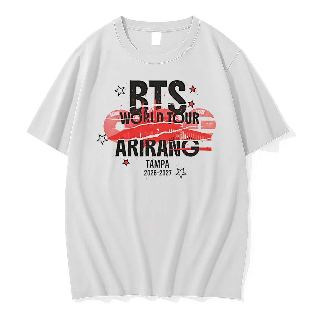Bts Concert World Tour Arirang Tampa 2026 2027 Shirts