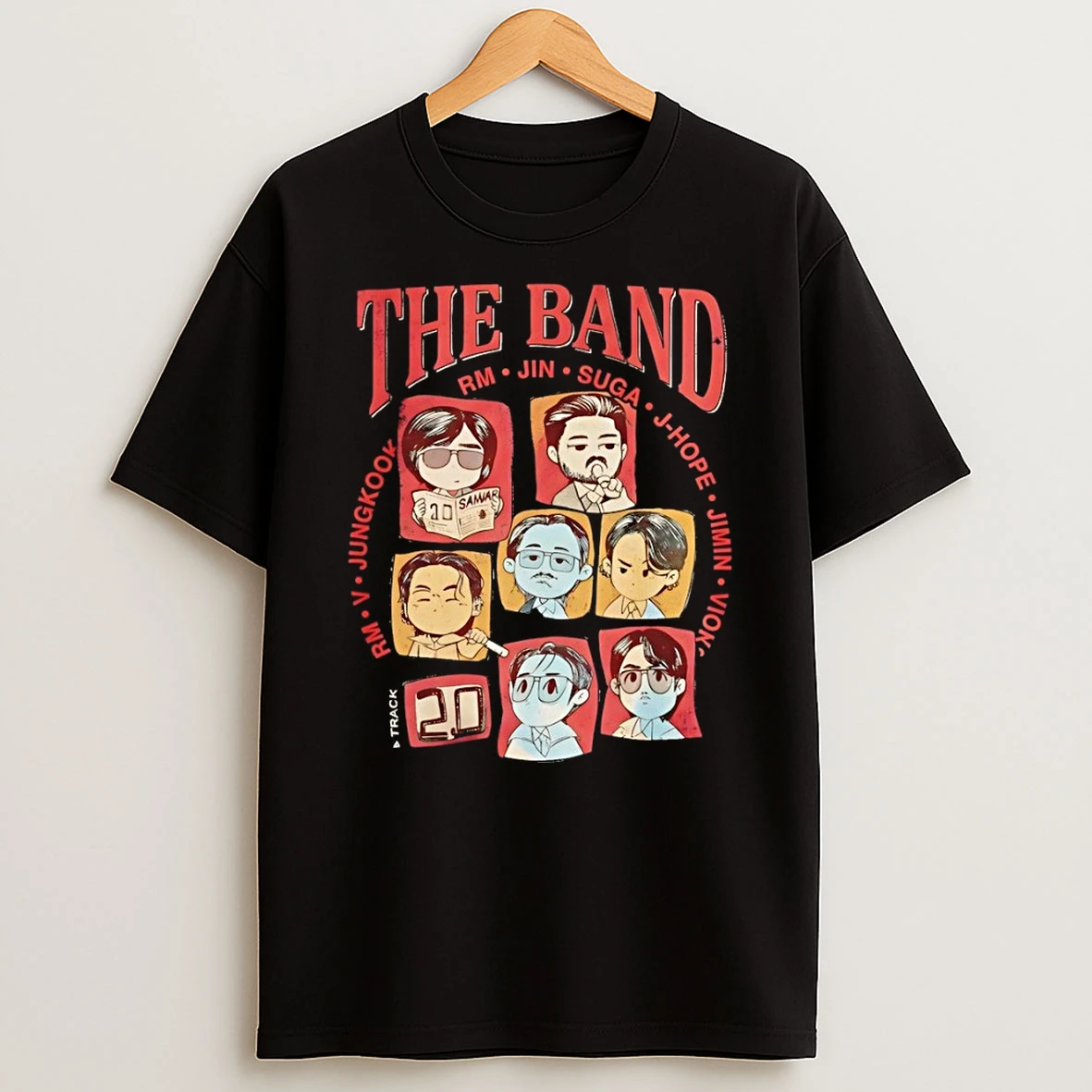 Bts World Tour Arirang Bangtan 2026 Concert The Band Chibi Shirts