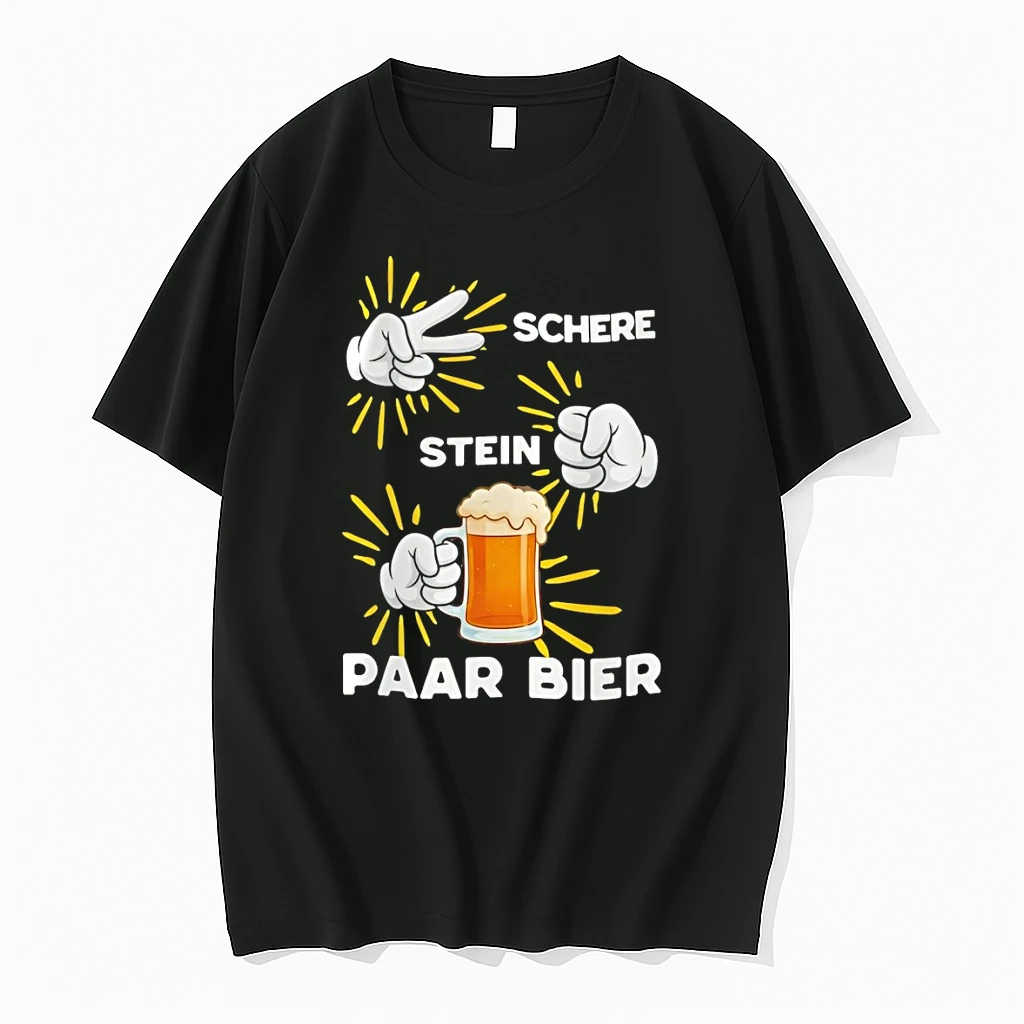 Bachelor Party Schere Stein Paar Bier Shirts