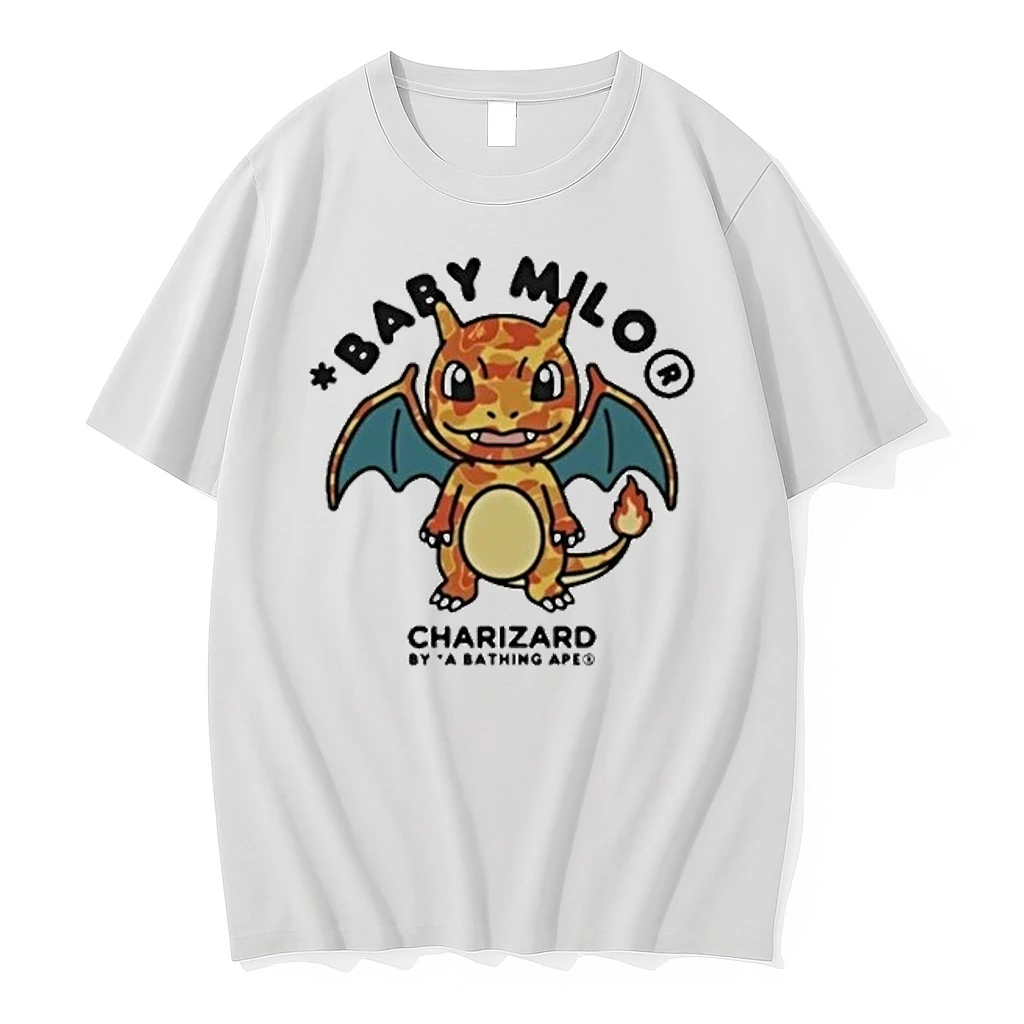Bape Pokemon Baby Milo Charizard Tour 2026 Shirts
