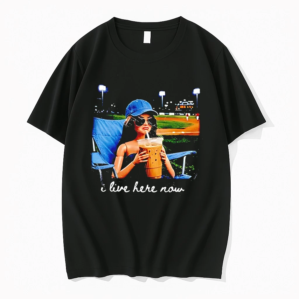 Barbie I Live Here Now Baseball Vintage Shirts