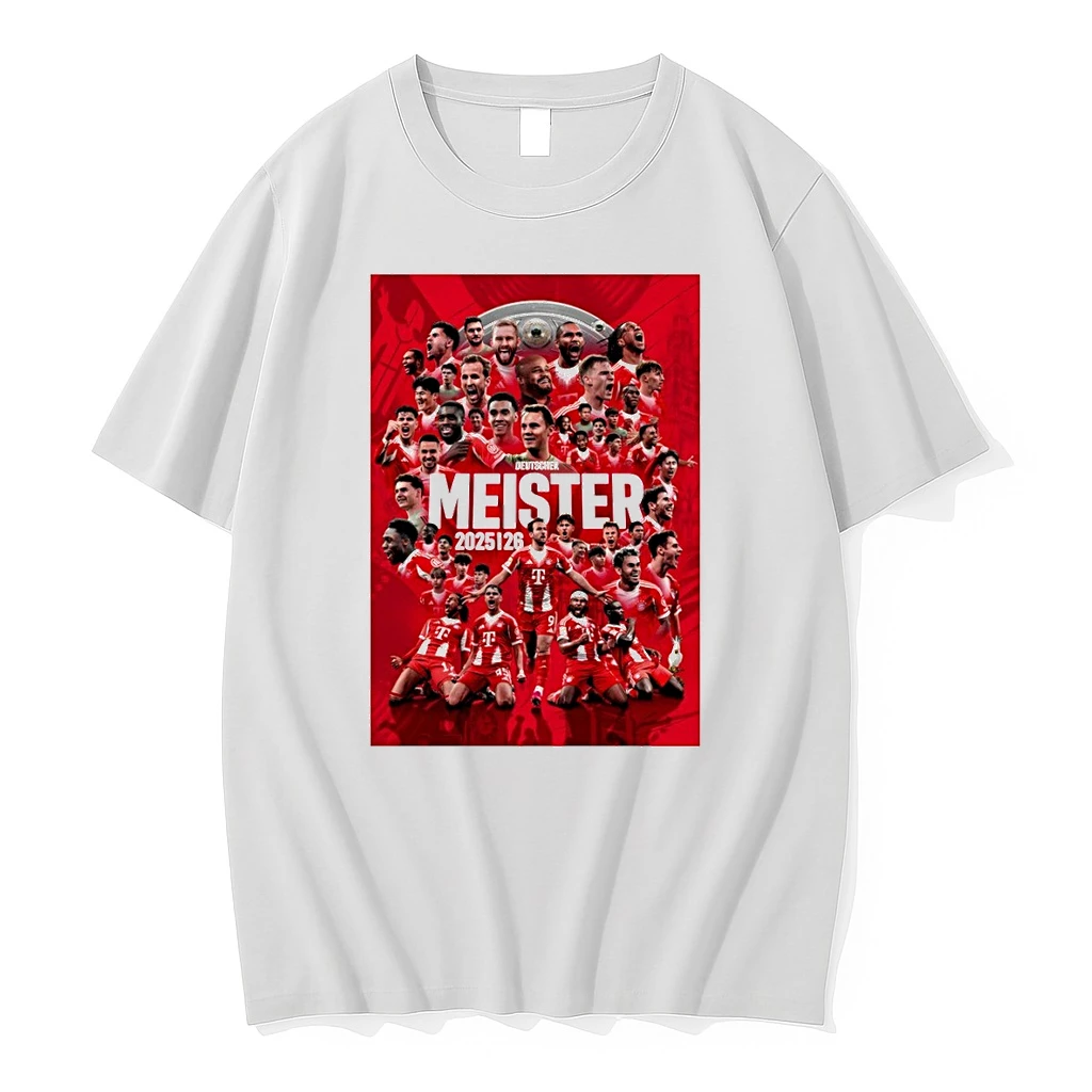 Bayern Munich Fc Bundesliga Deutscher Meister 2025 2026 Shirts
