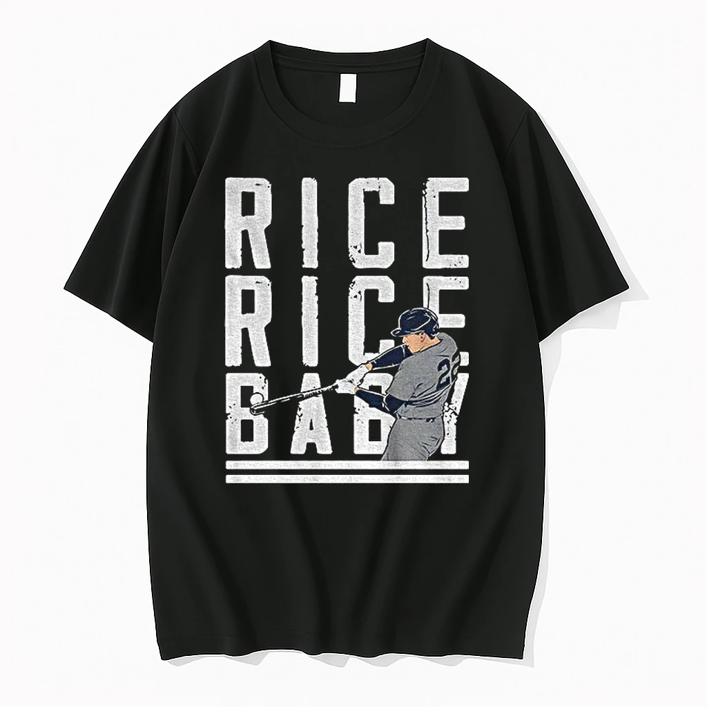 Ben Rice New York Yankees Baseball Rice Rice Baby Shirts