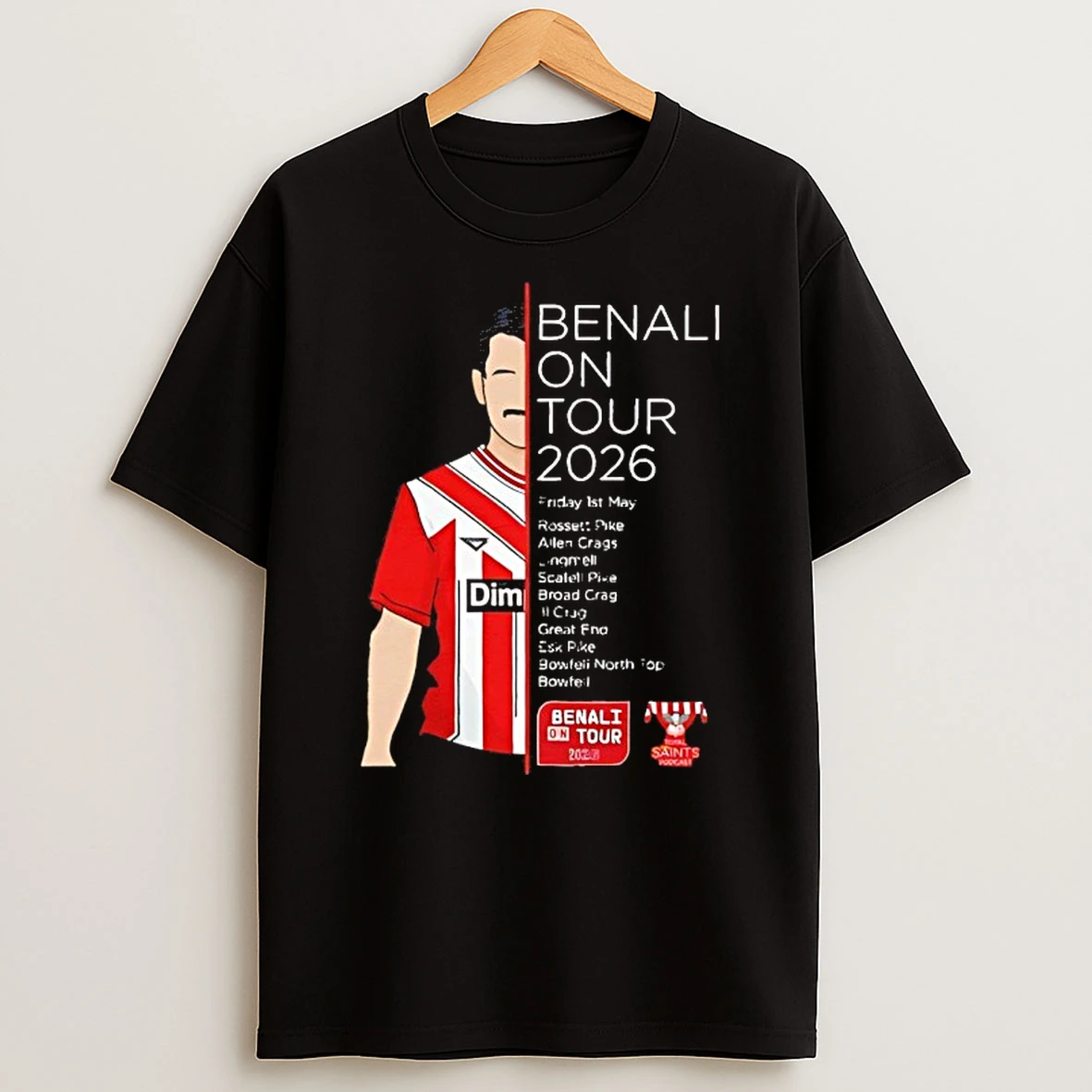 Benali On Tour 2026 Shirts