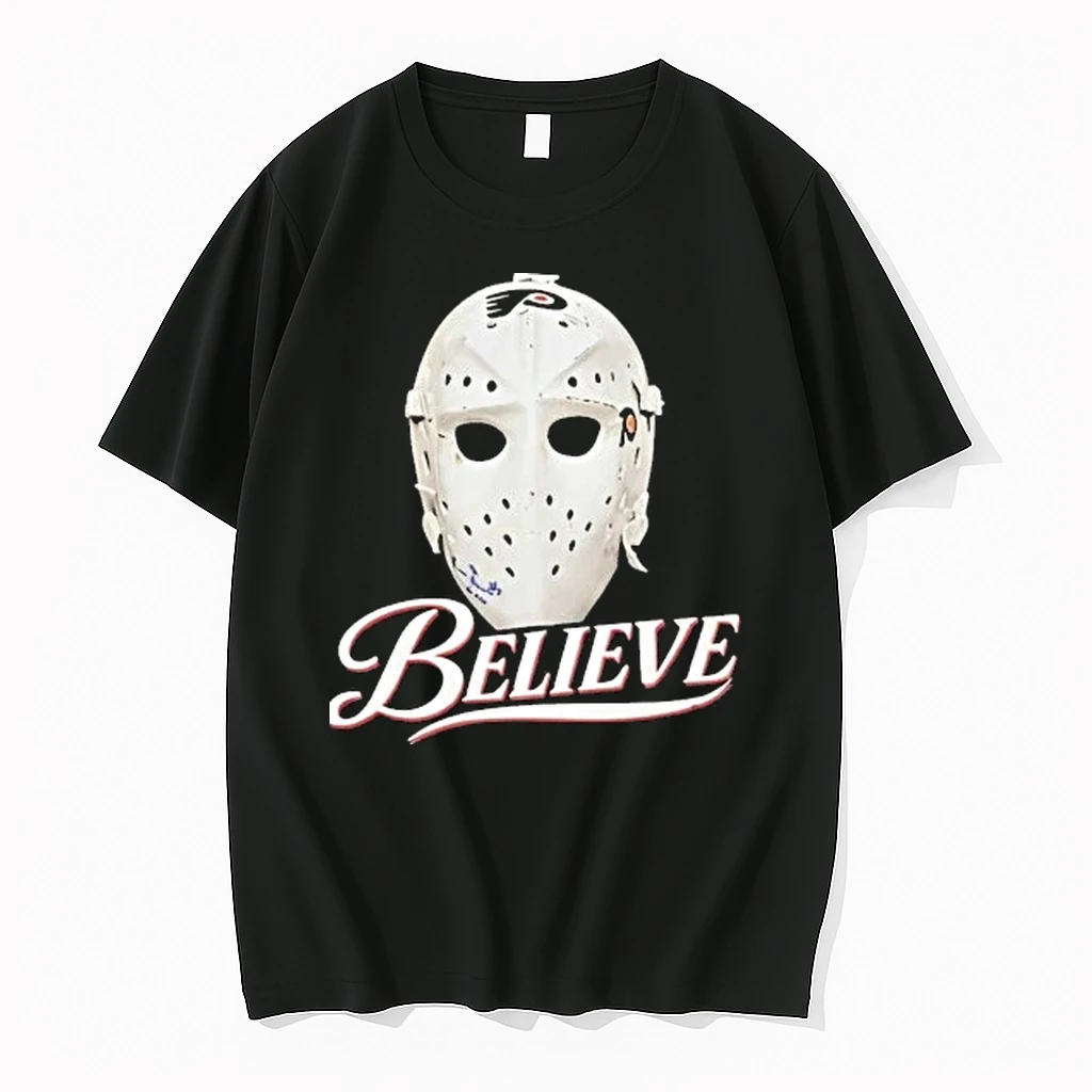 Bernie Parent Ice Hockey Mask Believe Tour 2026 Shirts