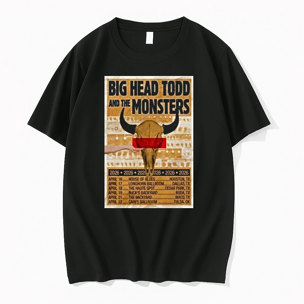Big Head Todd And The Monsters Texas Tour 26 Shirts