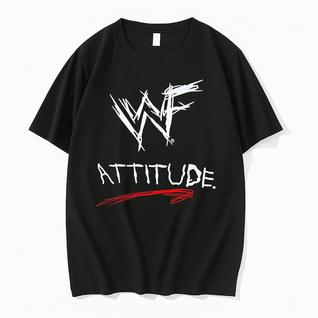 Big Show Paul Wight Wearing Wwf Attitude Shirts