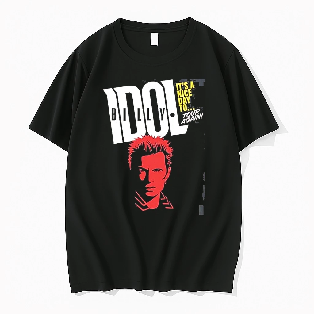 Billy Idol Its A Nice Day To Tour Again 2026 North America Summer Schedule Dates Shirts