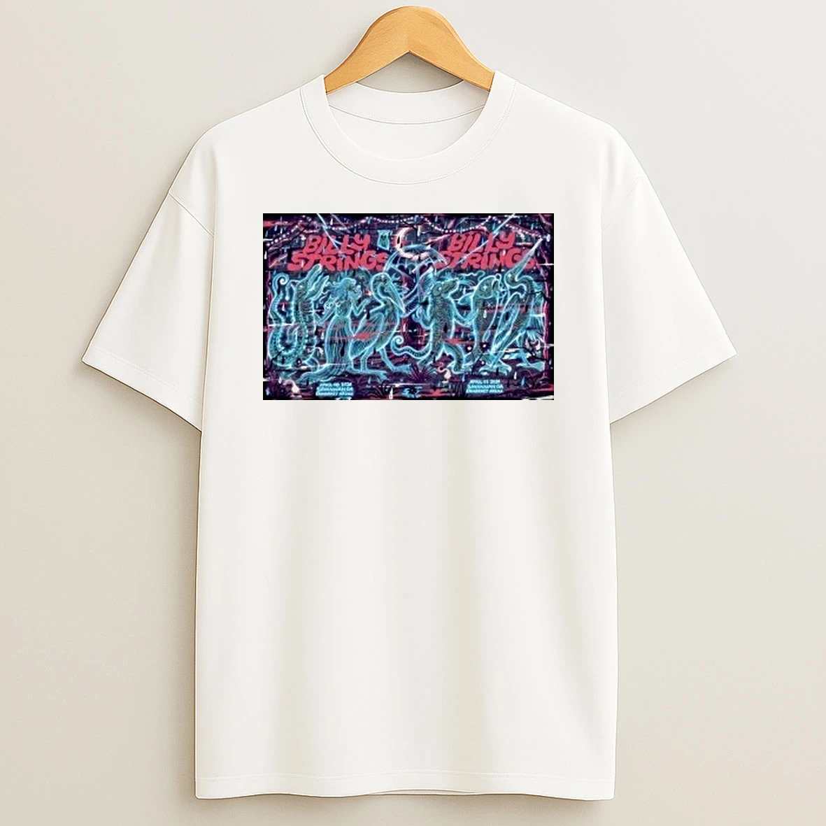 Billy Strings Savannah 2026 At Enmarket Arena Shirts