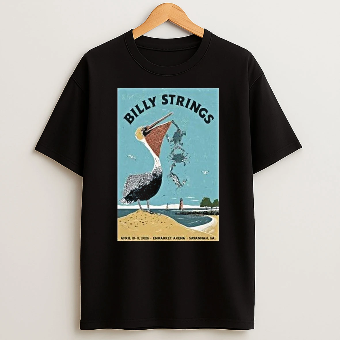 Billy Strings Savannah Enmarket Arena Apr 10 11 2026 Shirts