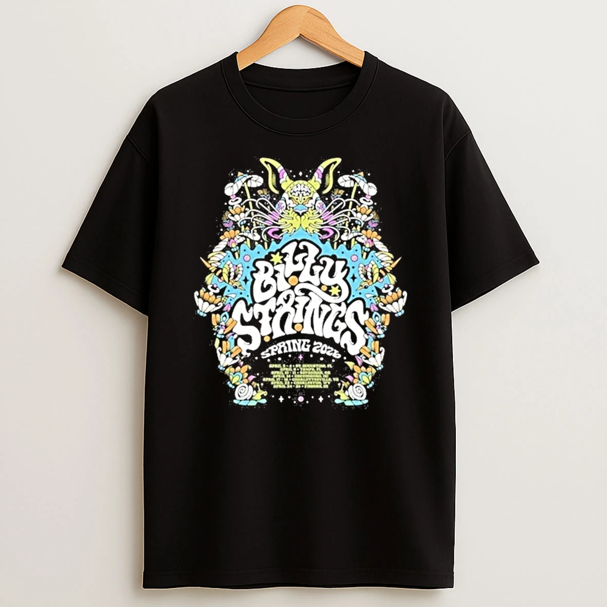 Billy Strings Spring 2026 Tour Shirts