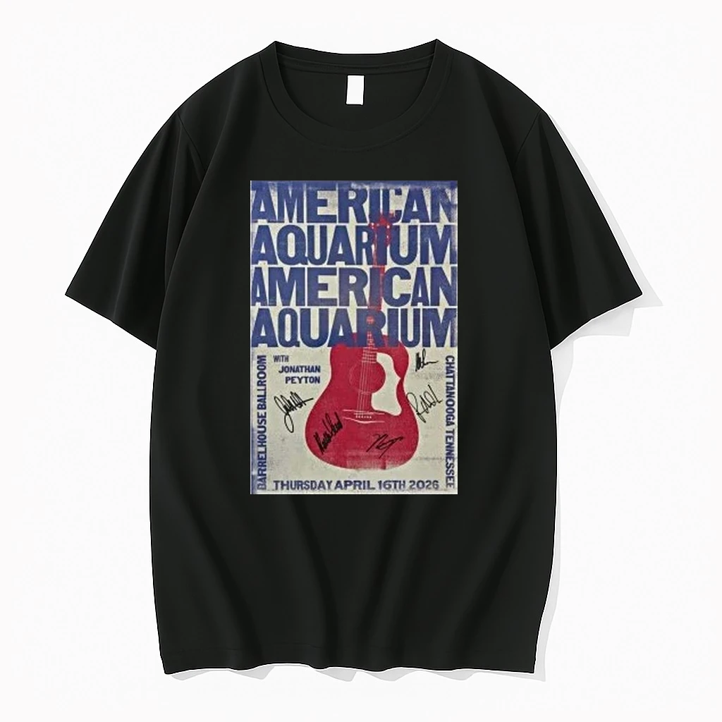 Bj Barham Of American Aquarium Barrelhouse Ballroom Chattanooga Tn Apr 16 2026 Shirts