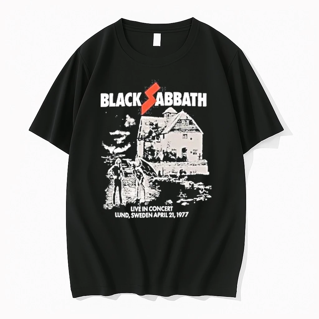 Black Sabbath Doomsday Live In Concert Lund Sweden April 21 1977 Shirts