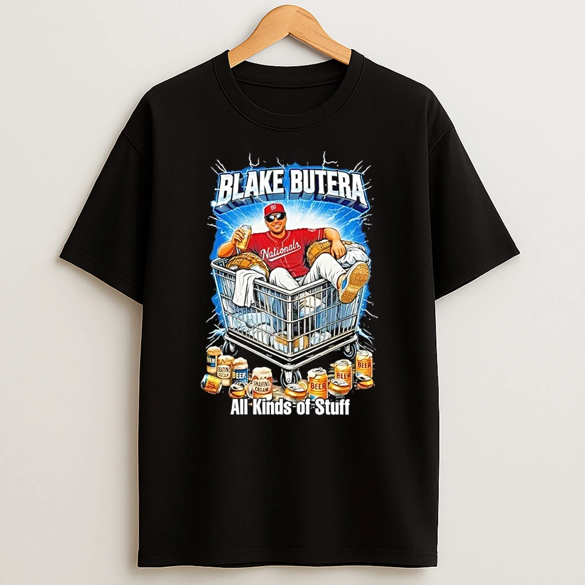 Blake Butera Washington Nationals All Kinds Of Stuff Shirts