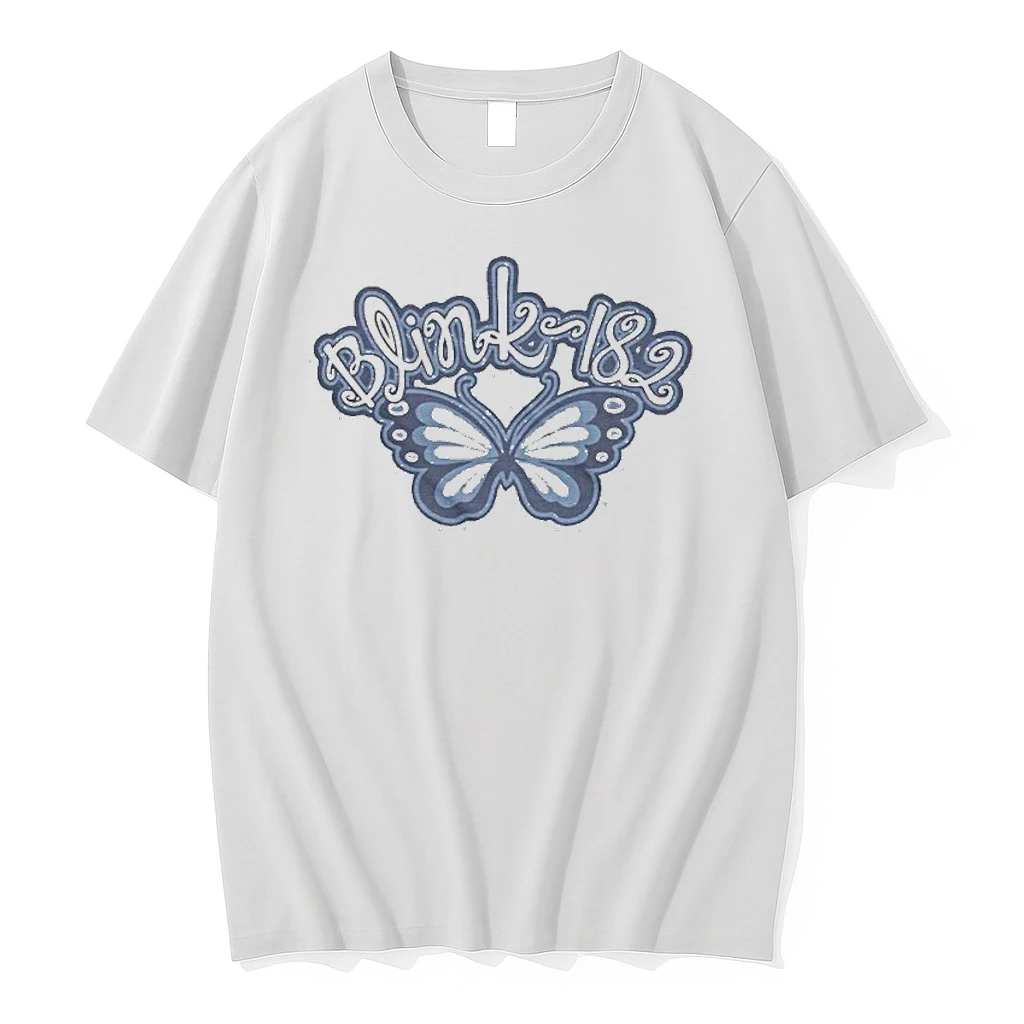 Blink 182 Butterfly Limited To 25 Baby Blue Shirts