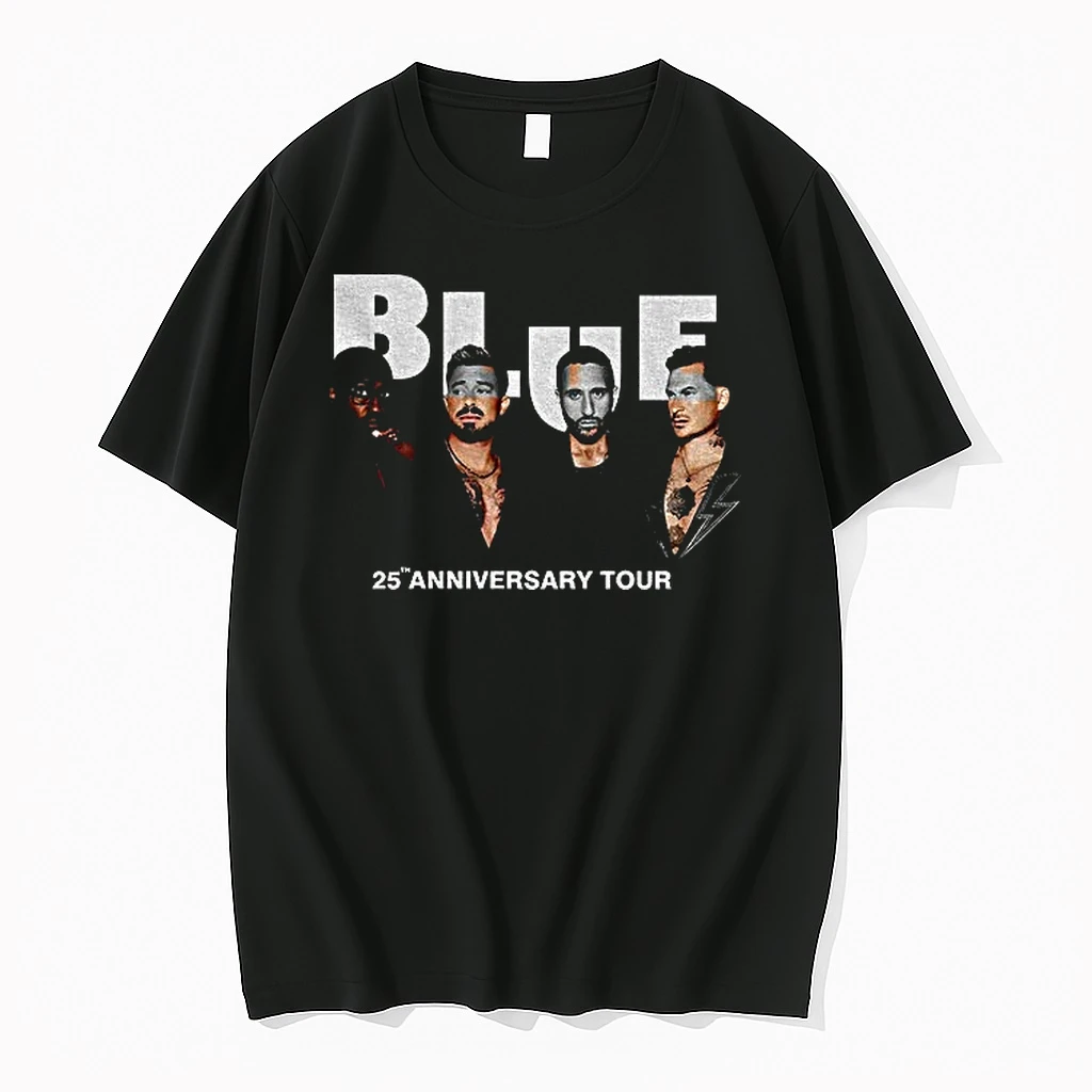 Blue 25th Anniversary Tour Music Lover Vintage Shirts