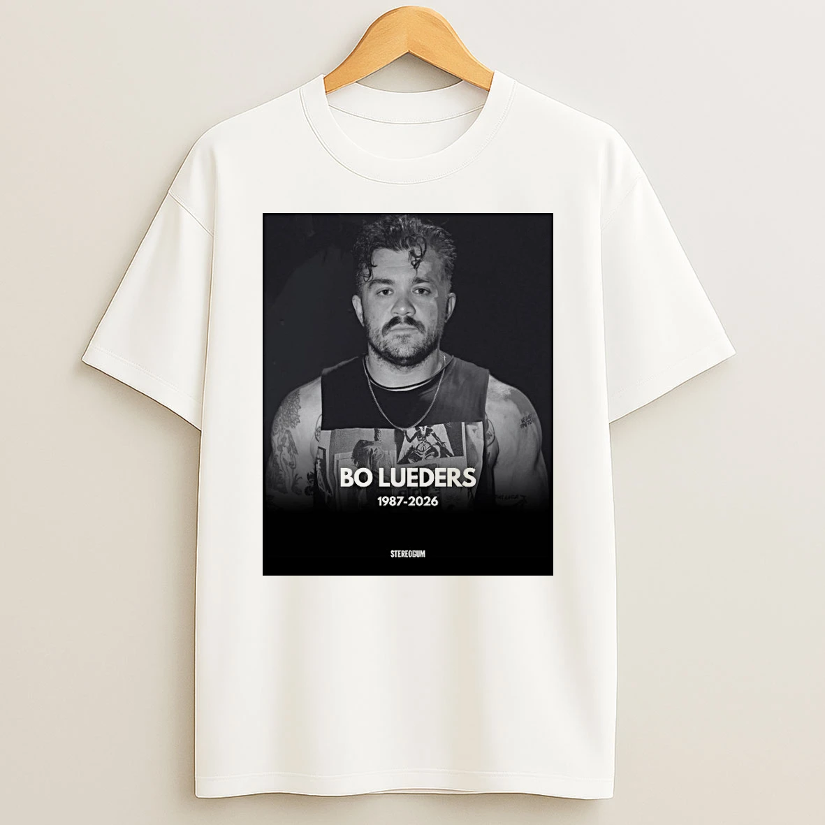 Bo Lueders 1987 2026 Stereogum Shirts