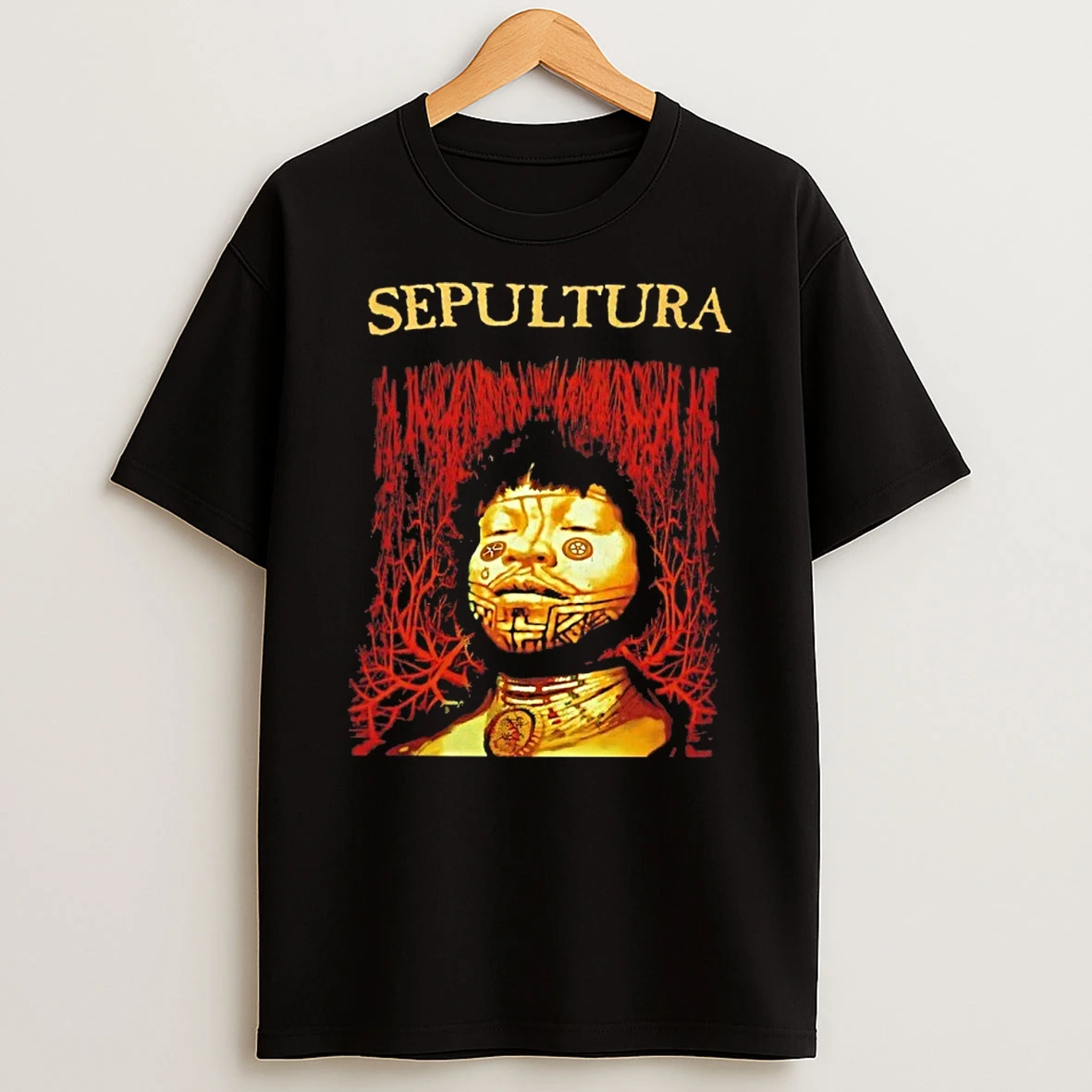 Bo Lueders Wearing Sepultura Roots Vintage Shirts