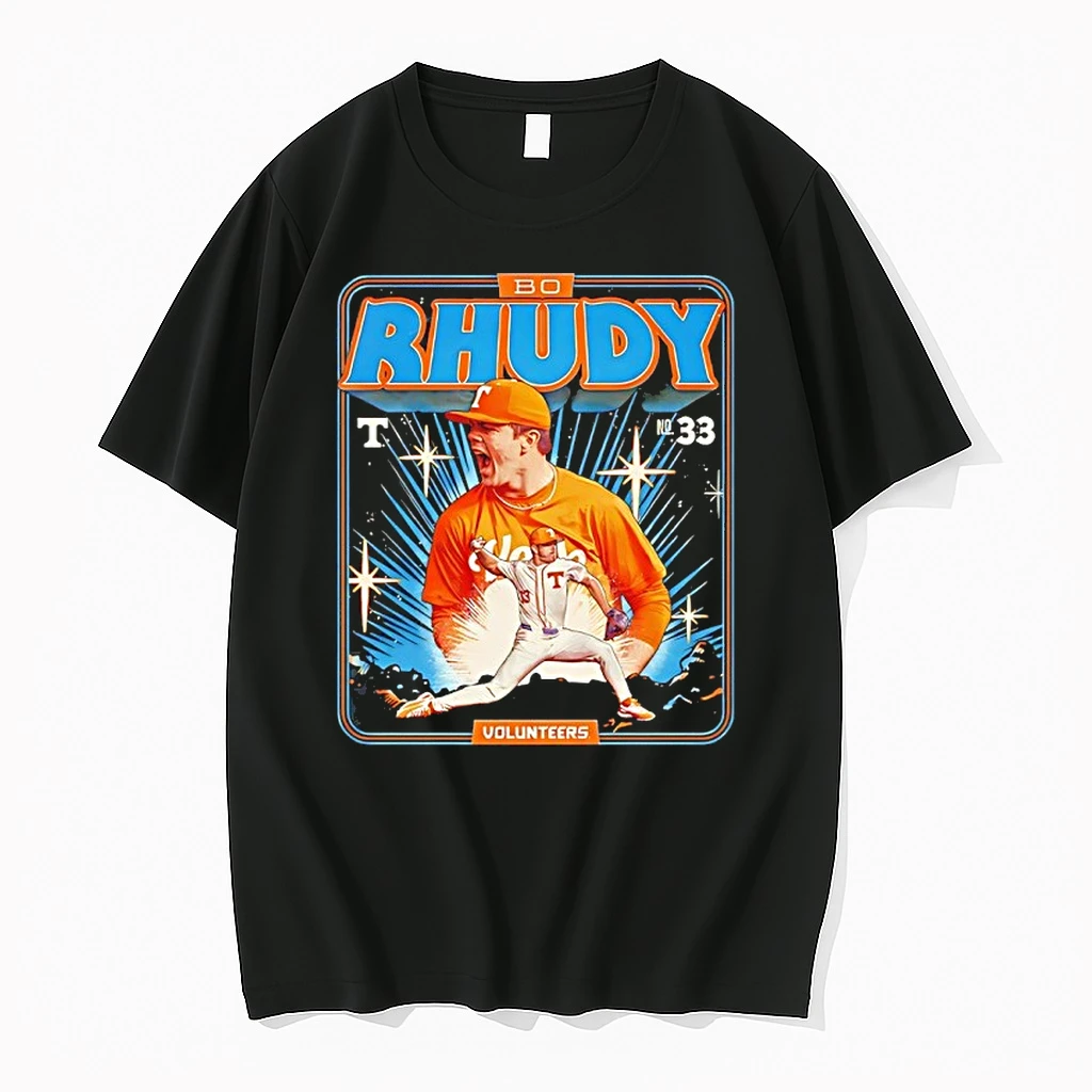 Bo Rhudy Tennessee Baseball Ncaa Collage Shirts