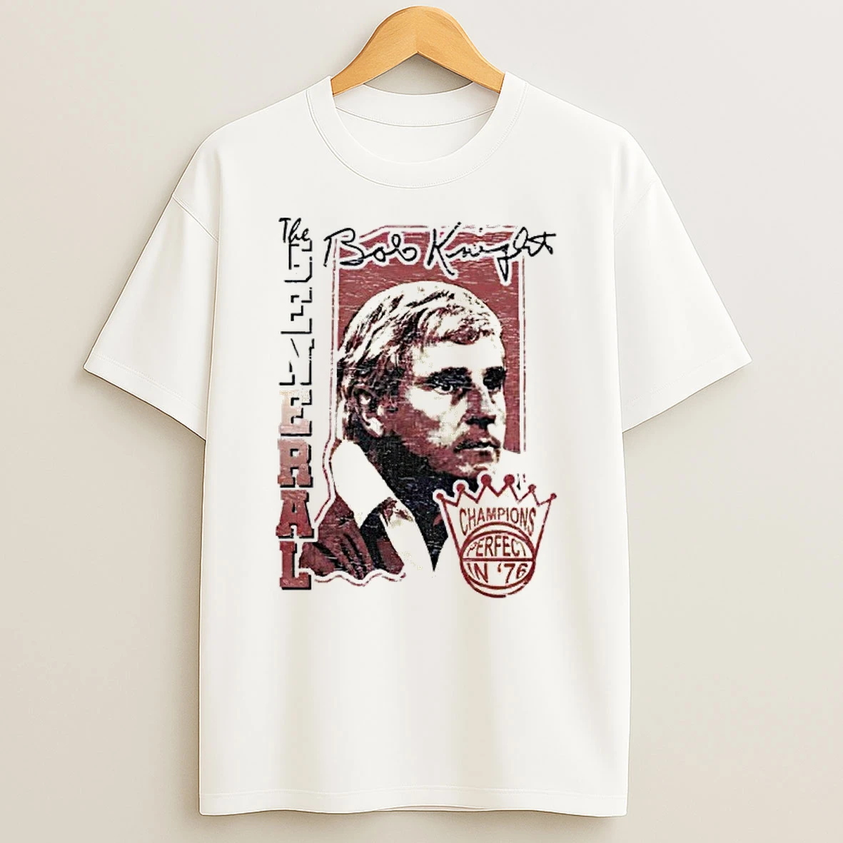 Bob Knight The General Perfect In Vintage Shirts
