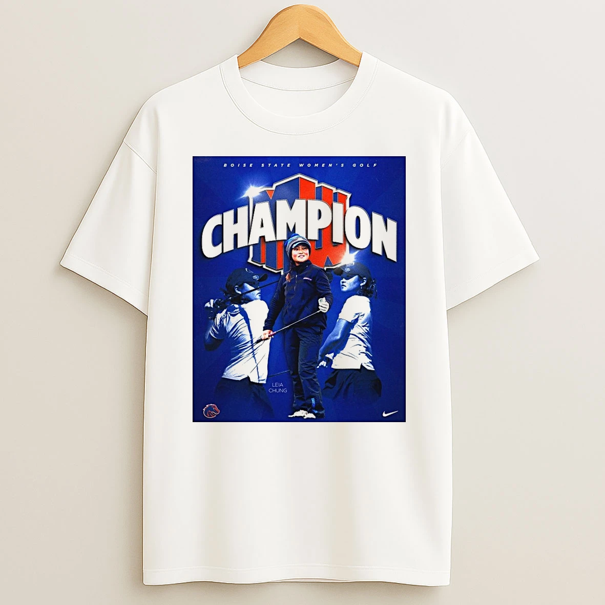 Boise State Leia Chung Mountain West Womens Golf Championship In April 2026 Shirts