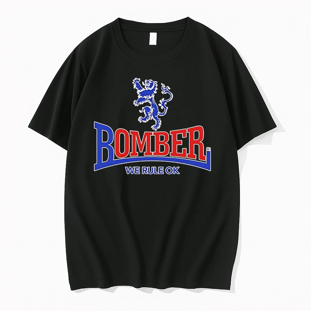 Bomber We Rule Ok Belgium Lion Logo Shirts