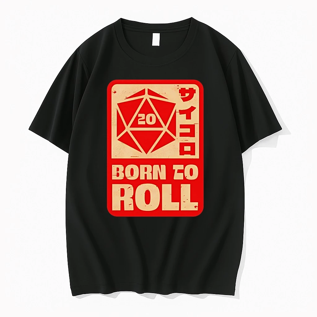 Born To Roll Rpg Japanese Shirts