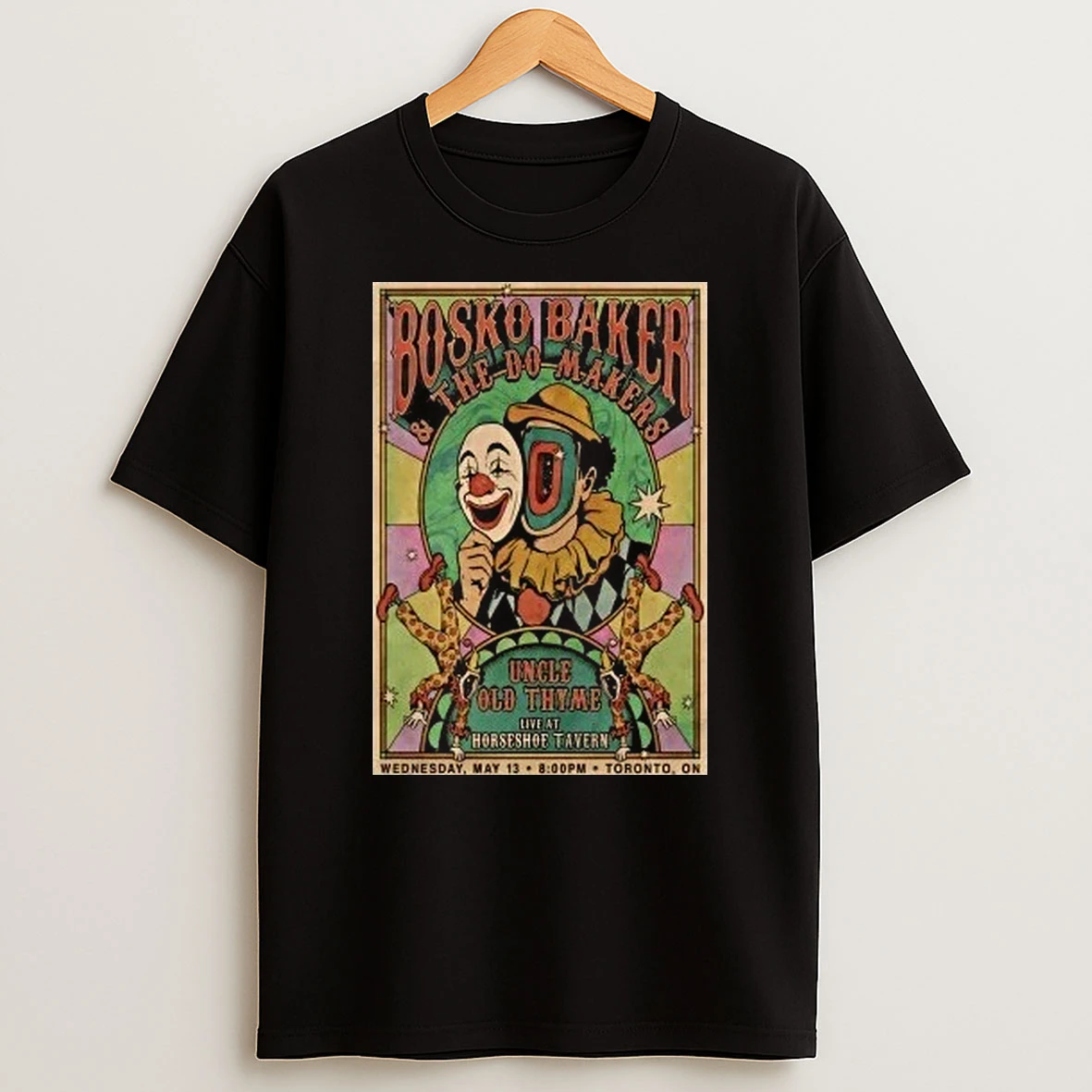 Bosko Baker And Uncle Old Thyme Event Toronto On On May 13 2026 Shirts