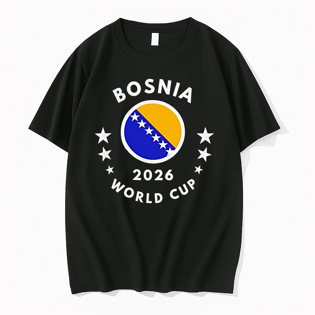 Bosnia 2026 World Cup Bosnia Flag Football Soccer Shirts
