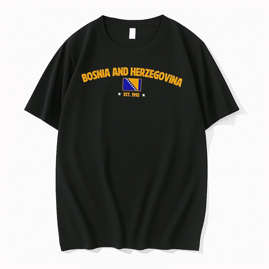 Bosnia And Herzegovina Sarajevo Est 1992 World Cup Shirts